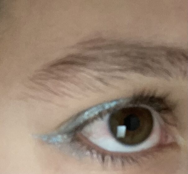 My Eyeliner Is Terrible Lmao (Also I Couldn’t Find The Black Eyeliner So Blue Will Have To Do)