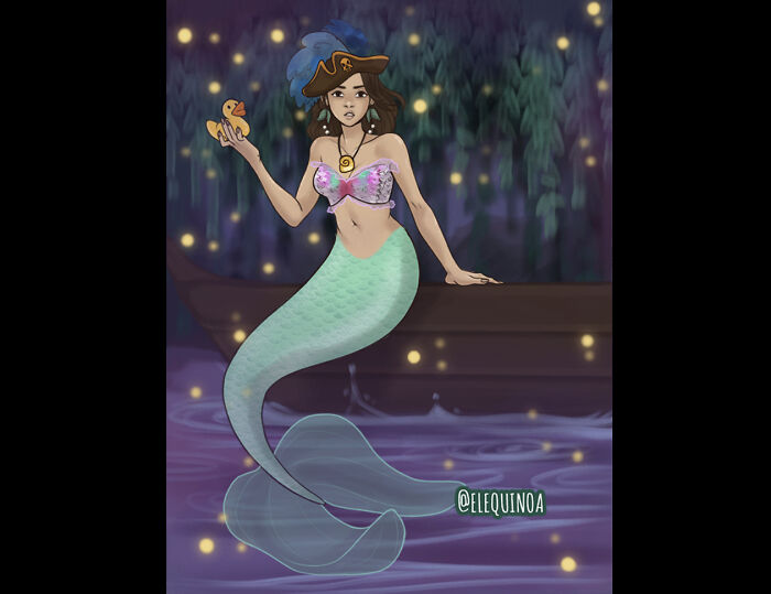 I Don’t Really Look This Pretty But It’s Me As A Mermaid