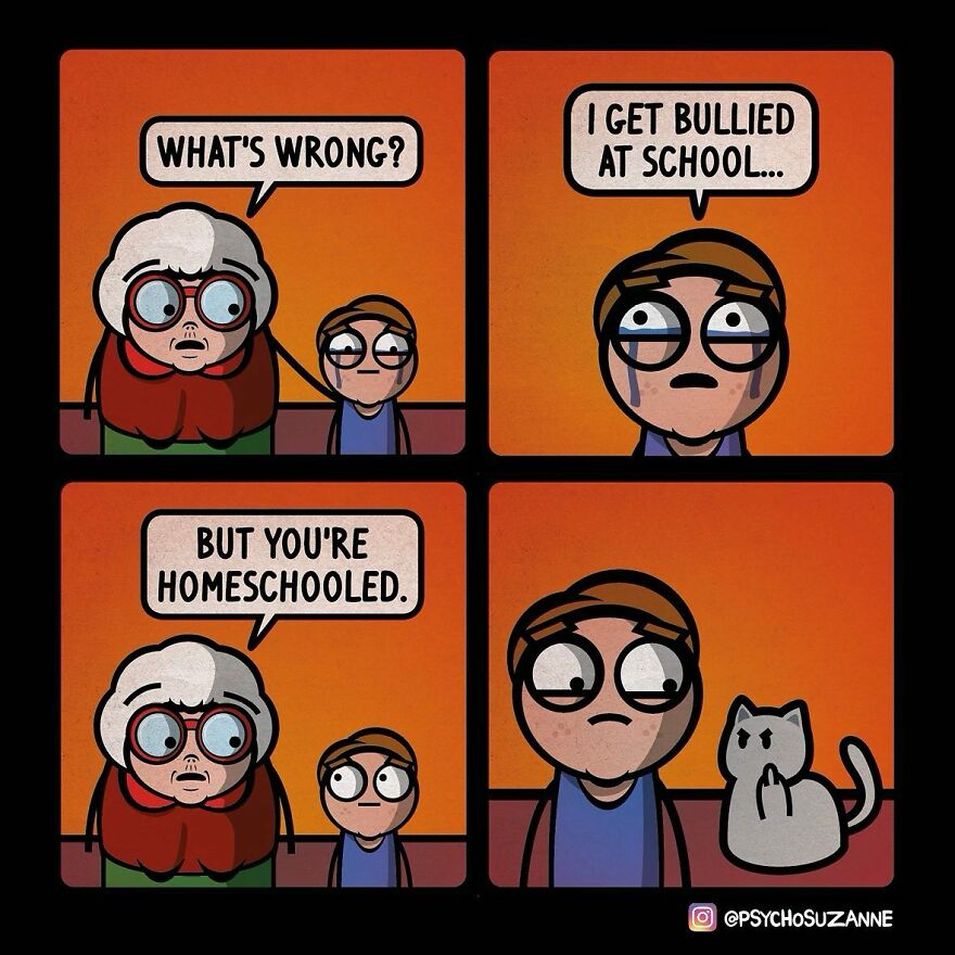 New Dark And Silly Comics About A Funny Grandma And Other Unforeseen Events