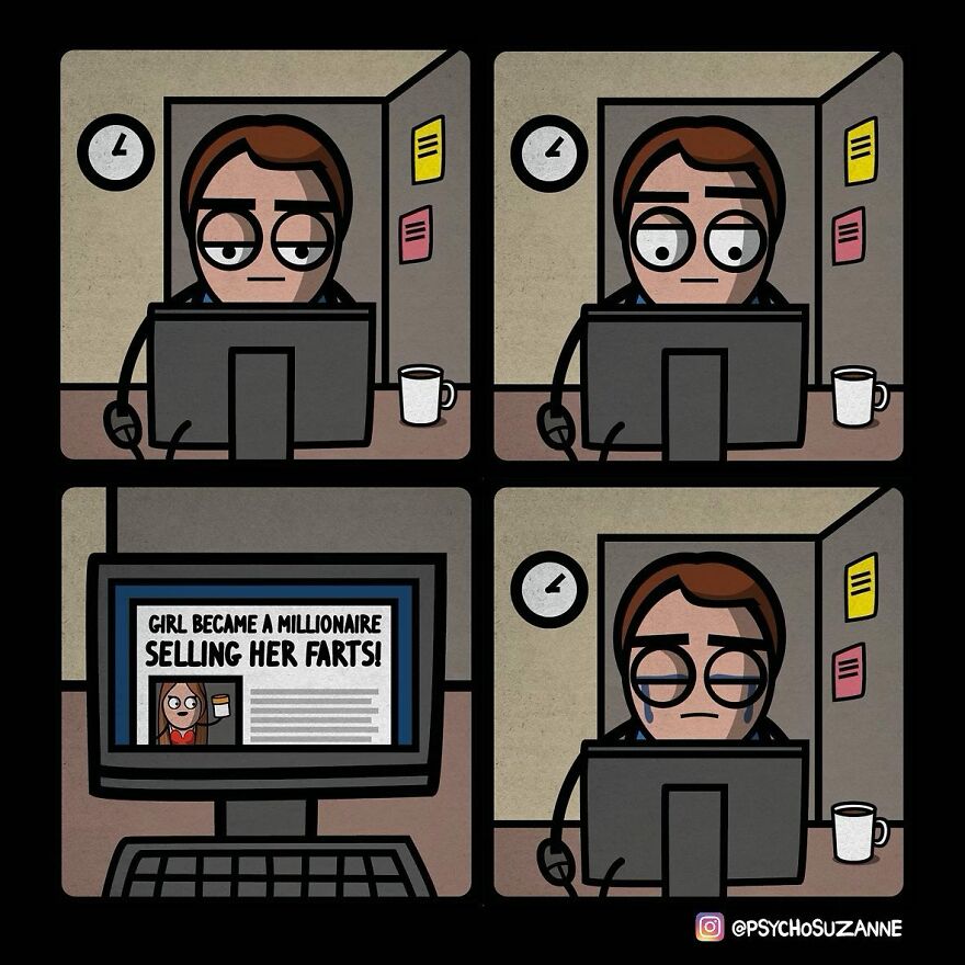 New Dark And Silly Comics About A Funny Grandma And Other Unforeseen Events