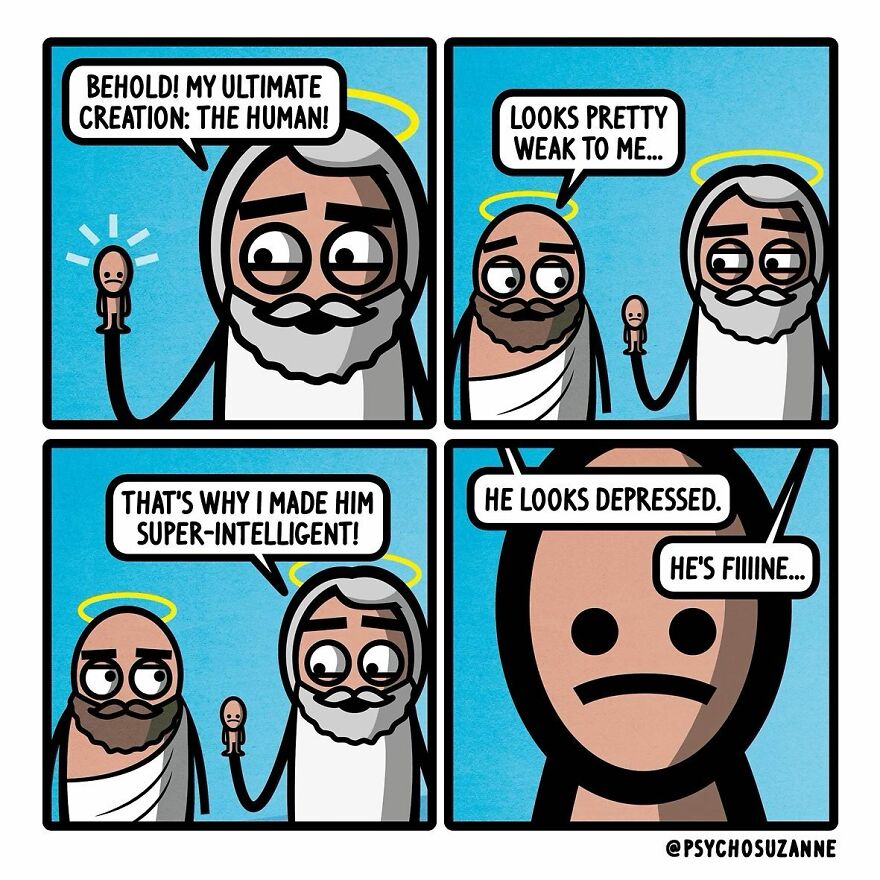 New Dark And Silly Comics About A Funny Grandma And Other Unforeseen Events