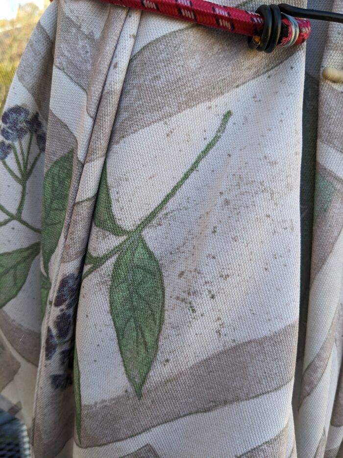 The Pattern On This Sun Shade Looks Like Mold/Mildew