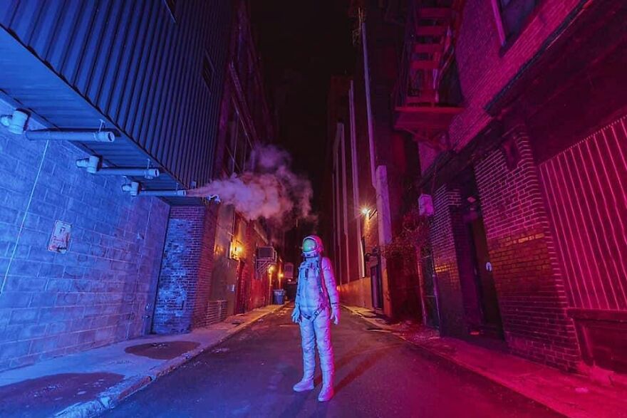 Photographer Uses Astronauts To Weave Fantastical Visual Stories