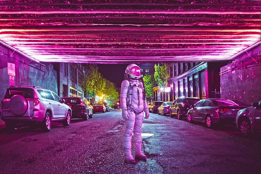 Photographer Uses Astronauts To Weave Fantastical Visual Stories