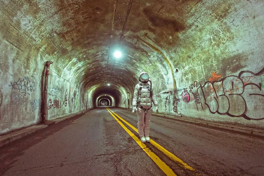 Photographer Uses Astronauts To Weave Fantastical Visual Stories