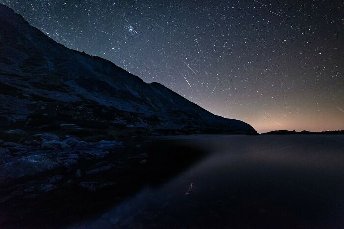 Perseids Above Pleso Nad Skokom