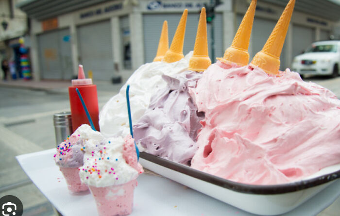 Well, I Have Some Distant Cousins Who Are Half Equadorians Half Chinese. This Is What My Cousins Reccomend Espumillas, Which Is Ecuadorian Meringue Cream