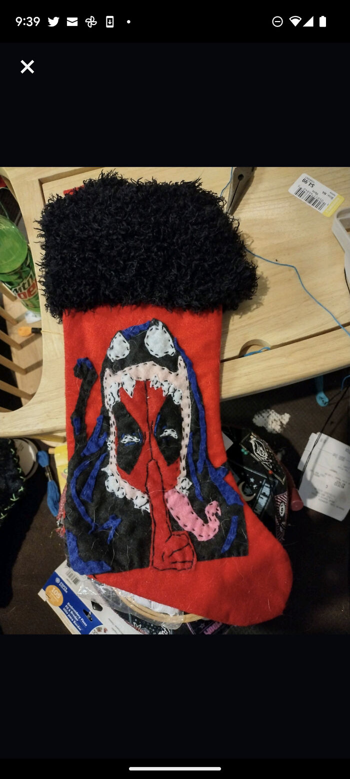 Venom/Deadpool Stocking Iade For A Friend