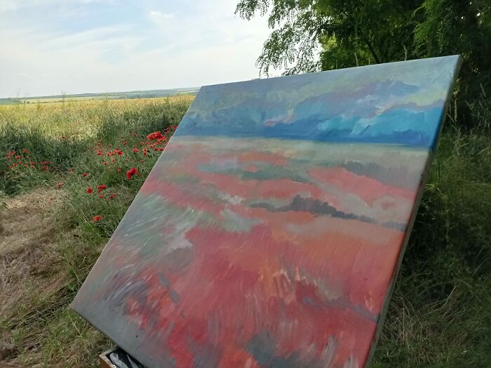 We Painted Poppies In The Field (25 Pics) We Painted Poppies In The Field (25 Pics)