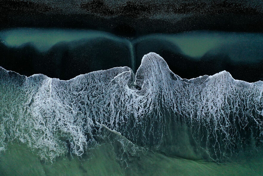 Landscapes, Waterscapes, And Flora Finalist - "Northern Lights In The Sand" By Antonio Fernandez