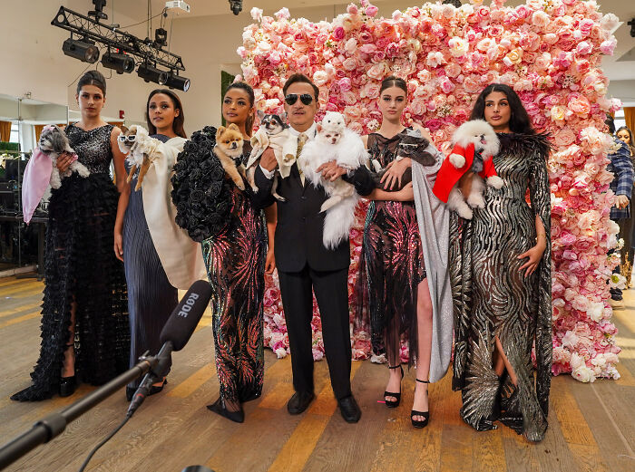 Group Shot Of The Pet Gala