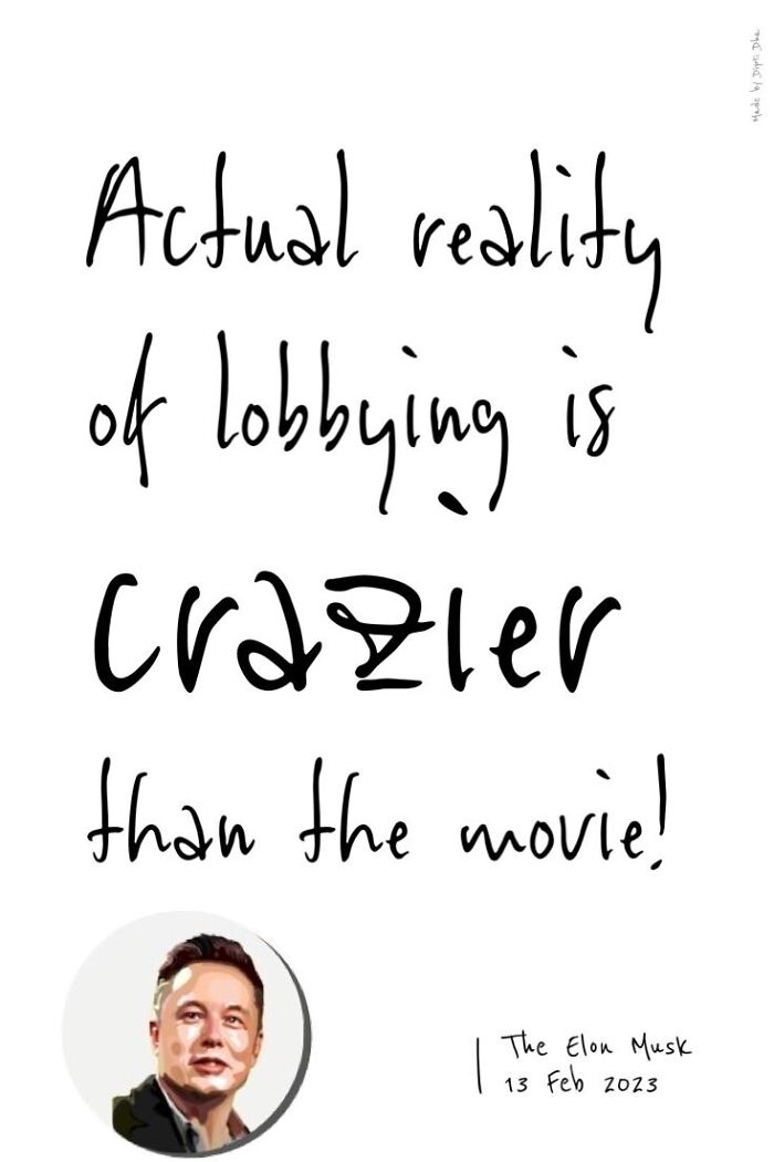 "Actual Reality Of Lobbying Is Crazier Than The Movie"