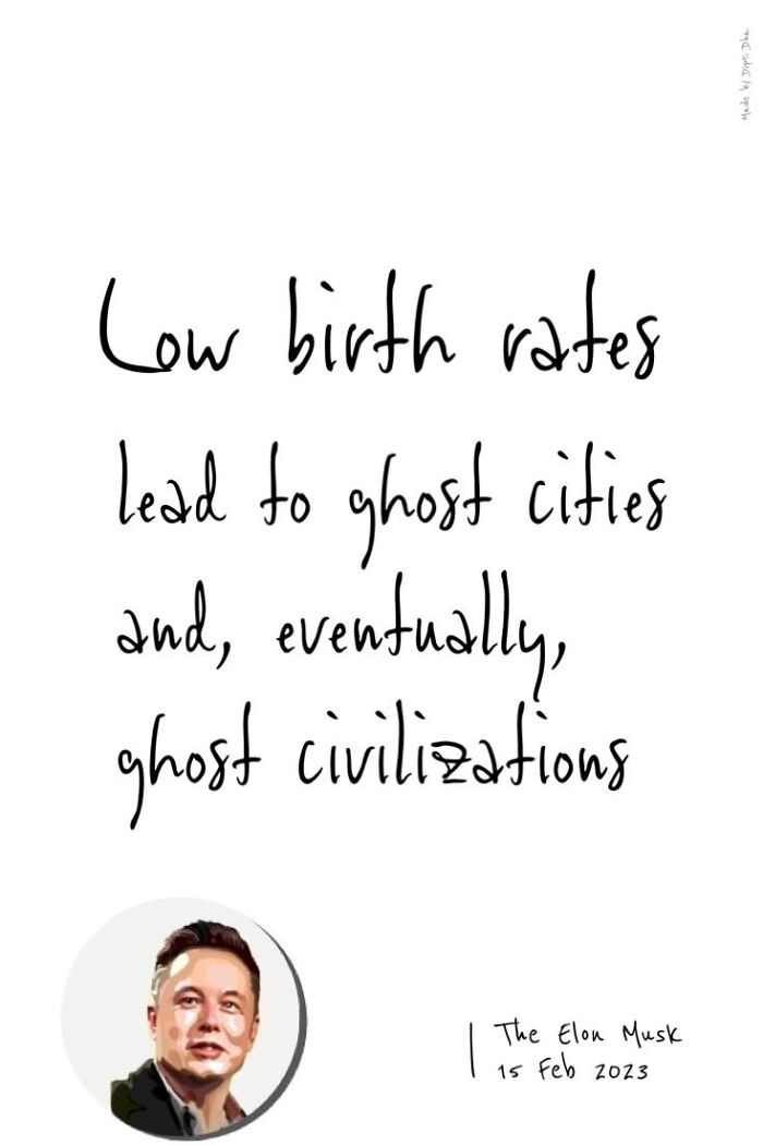 “ Low Birth Rate Lead To Ghost Cities And Eventually Ghost Civilizations”