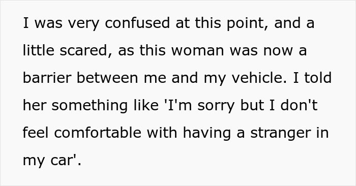 “My 'Weird' Radar Was Going Off”: Hiker Refuses To Drive An Older Woman Home Before A Storm And Feels Bad, Gets Backed Up By Folks Online “My 'Weird' Radar Was Going Off”: Hiker Refuses To Drive An Older Woman Home Before A Storm And Feels Bad, Gets Backed Up By Folks Online