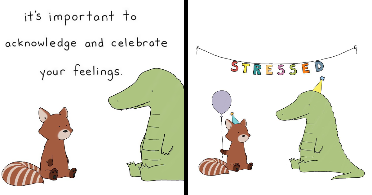 Artist Creates Adorable And Humorous Comics Featuring Talking Animals (60 New Pics) - Vimarsana News