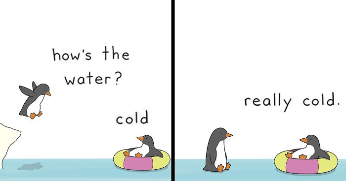 “The Simpsons” Animator Illustrates Humorous Everyday Moments Of Talking Animals (40 New Pics)