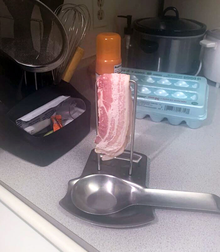 My Wife's Way Of Getting The Bacon Ready To Be Cooked Is Something I Will Never Understand