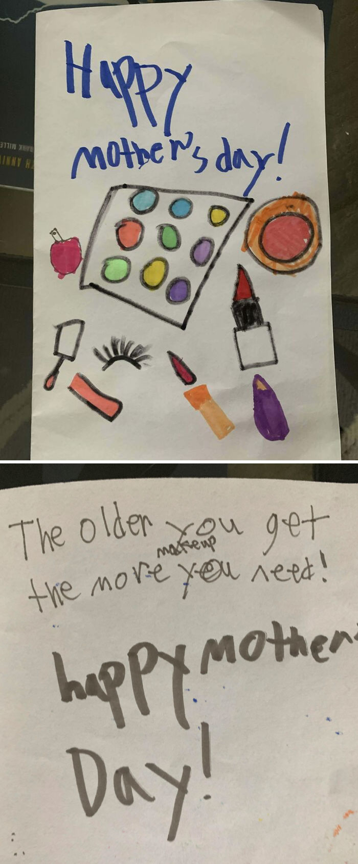 My Daughter's Mother's Day Card To Her Grandmother