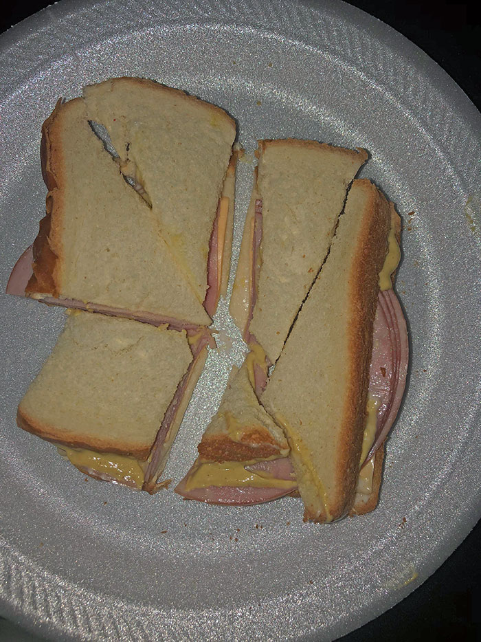 My Mom Cut My Sandwich
