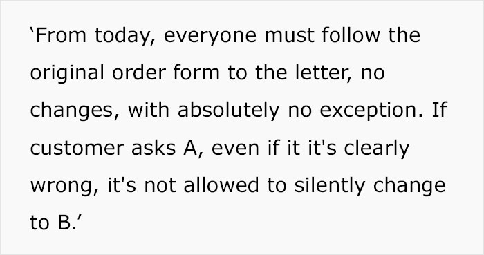 Boss Falls Victim To His Own “Absolutely No Exception” Rule