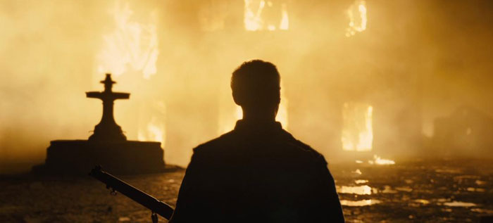 Scene from "1917" movie