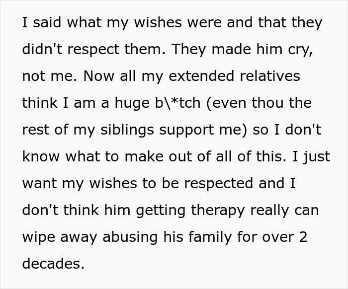 Dad Expects Kid To Forgive 20 Years Of Abuse Because He’s “Changed”, They Tell It Like It Is Dad Expects Kid To Forgive 20 Years Of Abuse Because He’s “Changed”, They Tell It Like It Is