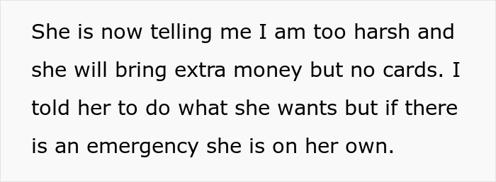 Woman Shares Her Experience With A Friend Who Brought Almost No Money On Vacation Woman Shares Her Experience With A Friend Who Brought Almost No Money On Vacation