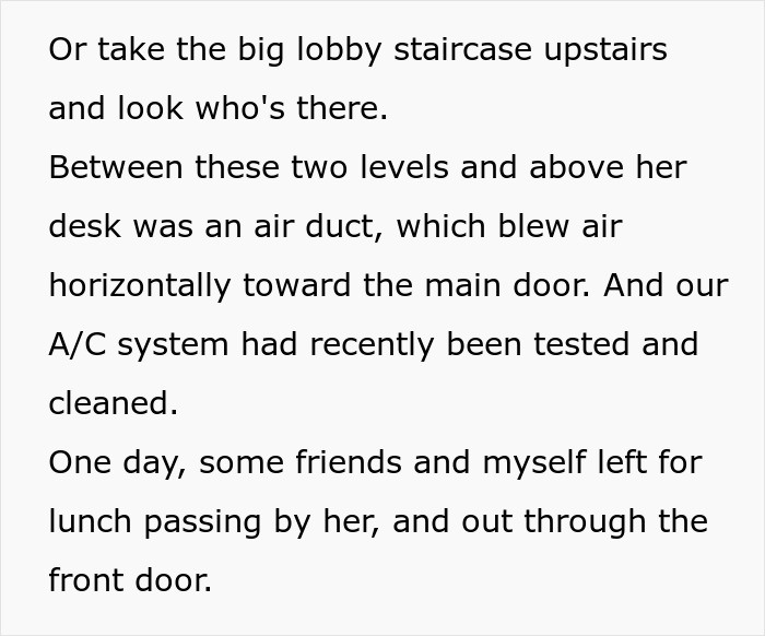 Receptionist Acts As If She’s The Office Police, Employees Start A Trolling Campaign To Get Back At Her Receptionist Acts As If She’s The Office Police, Employees Start A Trolling Campaign To Get Back At Her