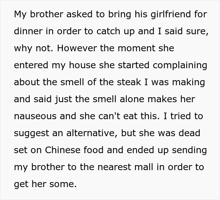 "[Am I The Jerk] For Yelling At My Brother&rsquo;s Pregnant Girlfriend And Kicking Them Both Out Of My House After She Threw Away My Food?"