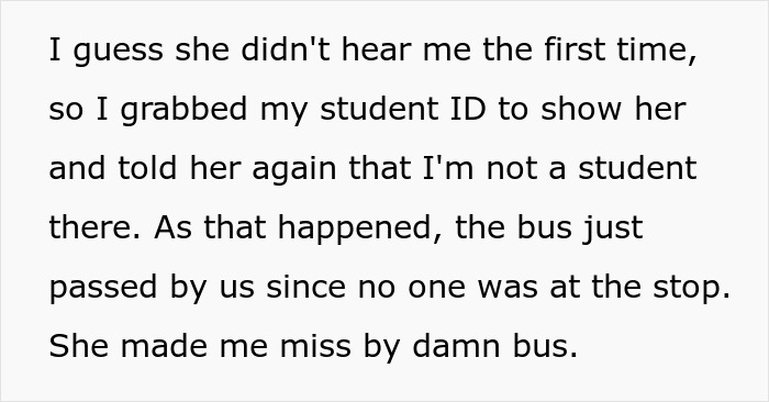 Teacher Assumes This 20 Y.O. College Student Is One Of Her Exchange Students And Grabs Their Arm When They Disobey Instructions Teacher Assumes This 20 Y.O. College Student Is One Of Her Exchange Students And Grabs Their Arm When They Disobey Instructions