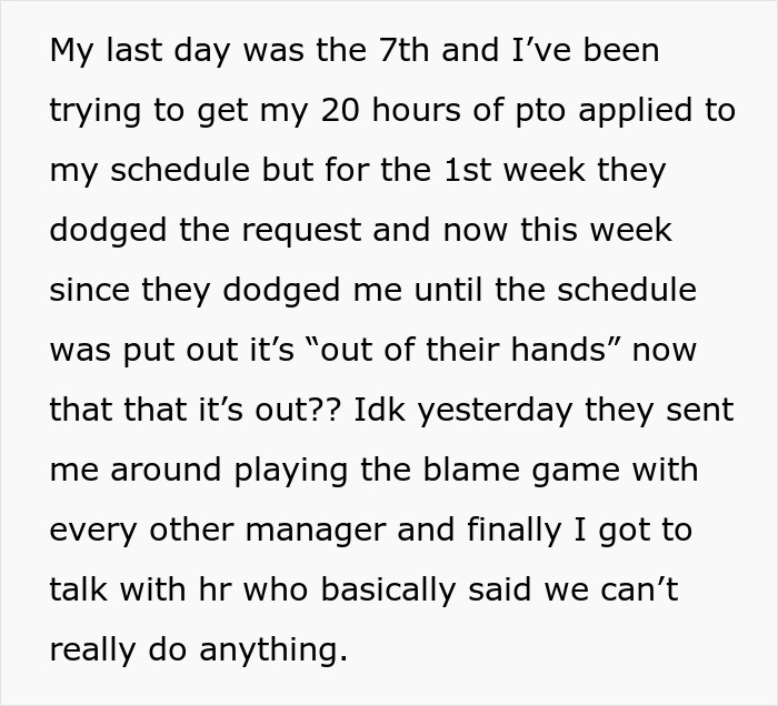 Employee Vanished, Leaving A Company With No One To Cover For Him After They Refused His PTO Employee Vanished, Leaving A Company With No One To Cover For Him After They Refused His PTO