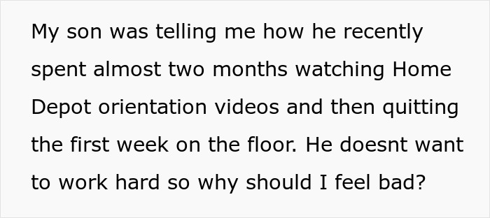 Woman Is Told To Let Dad Chip In $160 For The $34k Car She Is Buying Her Son Or Not Buy It At All To Avoid Making Him Feel Bad Woman Is Told To Let Dad Chip In $160 For The $34k Car She Is Buying Her Son Or Not Buy It At All To Avoid Making Him Feel Bad