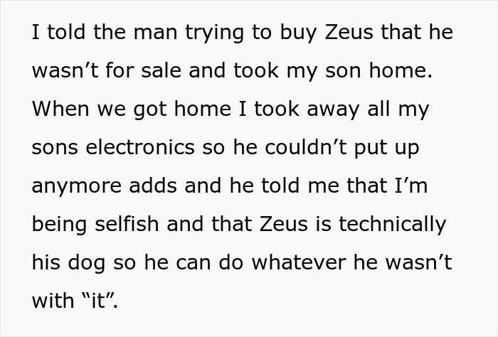 Dad Finds Out Son Was Going To Sell The Family Dog For Gaming Gear
