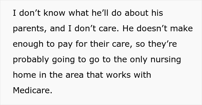 Couple Calls It Quits After Wife Refuses To House Husband’s “Medically Needy” Parents Couple Calls It Quits After Wife Refuses To House Husband’s “Medically Needy” Parents