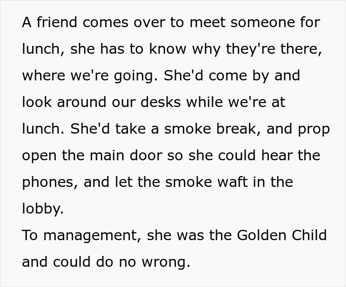 Receptionist Acts As If She’s The Office Police, Employees Start A Trolling Campaign To Get Back At Her Receptionist Acts As If She’s The Office Police, Employees Start A Trolling Campaign To Get Back At Her