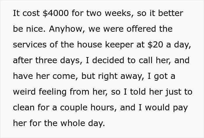 "I Got A Weird Feeling From Her": Family Lose Their $4,000 Airbnb Because Of Shady Owners, Plant Their Revenge Before Leaving "I Got A Weird Feeling From Her": Family Lose Their $4,000 Airbnb Because Of Shady Owners, Plant Their Revenge Before Leaving