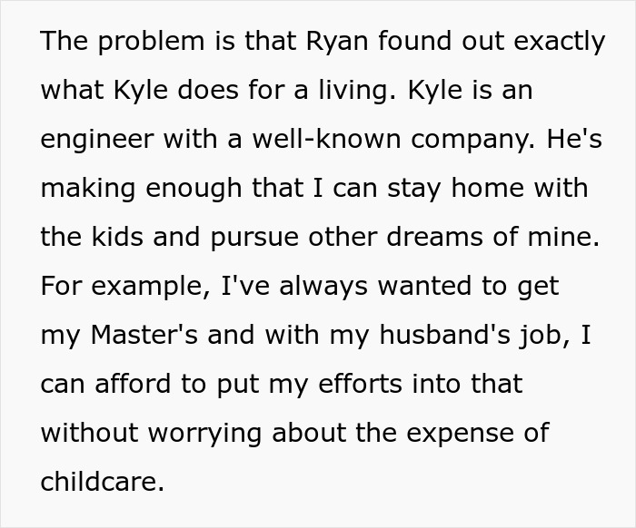 Woman's Ex Finds Out What Her New Husband Does For A Living, Demands Child Support Be Dropped
