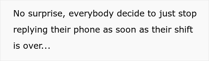 Management Tell Employees They Can't Use Their Phones After Work, Regret It Almost Immediately Management Tell Employees They Can't Use Their Phones After Work, Regret It Almost Immediately