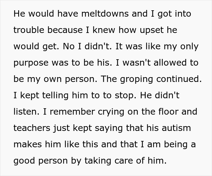 Girl Faces Backlash After Punching An Autistic Kid In The Face After He Groped Her, Asks For Advice Online