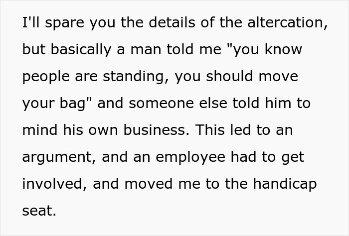 Woman Doesn’t Want Men Sitting Next To Her On A Busy Train, Gets In An Argument When She’s Asked To Move Her Bag From An Empty Seat