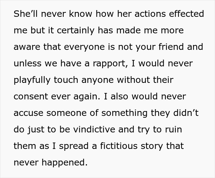 Woman Spreads Lies About Coworker's Attack That Never Happened, Faces The Consequences 5 Years Later When Looking For A Job Woman Spreads Lies About Coworker's Attack That Never Happened, Faces The Consequences 5 Years Later When Looking For A Job