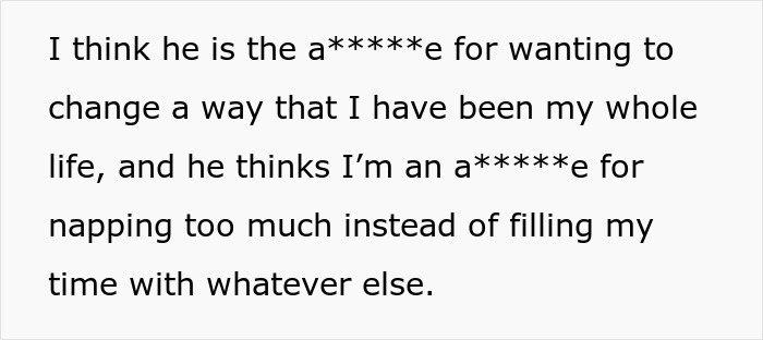 “I Can Nap Whenever I Want”: A Woman Wonders If She Is In The Wrong For Constantly Napping After Work “I Can Nap Whenever I Want”: A Woman Wonders If She Is In The Wrong For Constantly Napping After Work