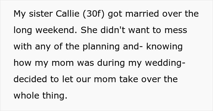 Woman Tells Her Sister's Wedding Guests Not To Touch The Food Because It's Leftovers From Her Wedding 8 Months Ago Woman Tells Her Sister's Wedding Guests Not To Touch The Food Because It's Leftovers From Her Wedding 8 Months Ago