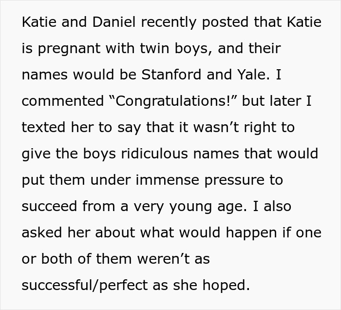 Man Gets Uninvited From Sister's Wedding Because He Advised Her Not To Give Her Twins Names They Will Be Bullied For