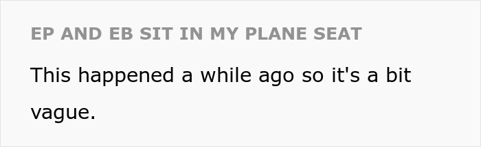 Person Pre-Books An Exit Row Seat, Gets Outraged Discovering Some Entitled Couple Already Took It Person Pre-Books An Exit Row Seat, Gets Outraged Discovering Some Entitled Couple Already Took It