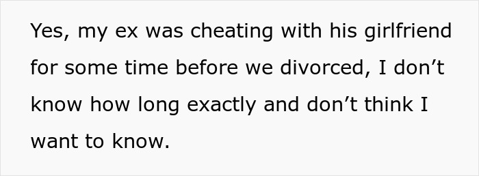 Woman Confronted By Ex Husband's New GF After She Refuses To Watch Their New Baby Woman Confronted By Ex Husband's New GF After She Refuses To Watch Their New Baby