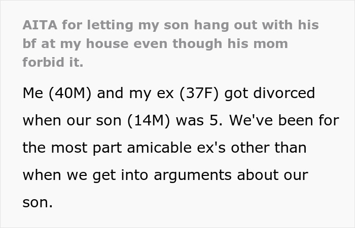 Mom Doesn’t Let 14 Y.O. Son Date, Dad Keeps His Boyfriend A Secret Until She Finds Out And Bursts