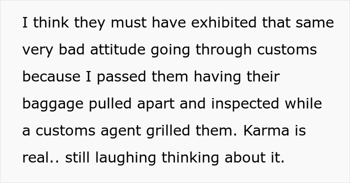 Karen Couple Bother Plane Passenger, Calling Them “Too Fat” For Their Own Seat, Get Served Karma Cake Karen Couple Bother Plane Passenger, Calling Them “Too Fat” For Their Own Seat, Get Served Karma Cake