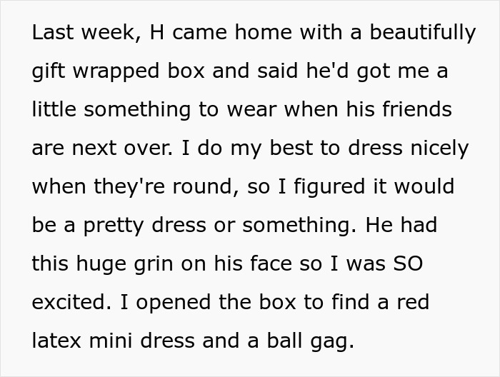 “I Was So Confused”: Wife Wonders If She’s A Jerk For Refusing To Wear Husband’s “Hilarious” Yet Humiliating Gift