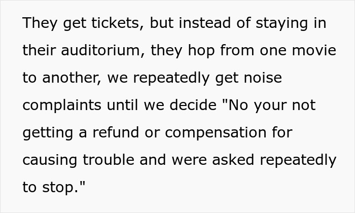 "We're A Movie Theater, Not A Free Babysitting Service": Karen Threatens To Sue Cinema For "Making" Her Kids Walk Home At Night